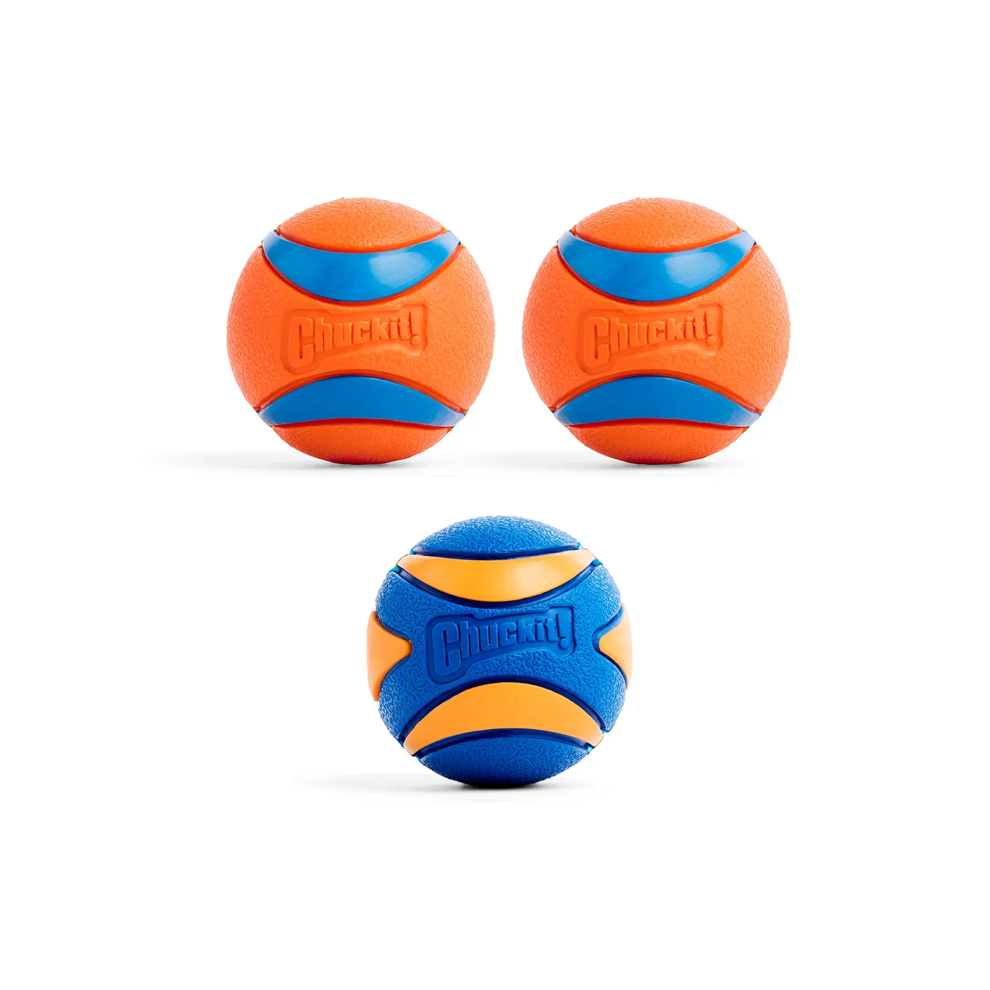 Chuckit Ultra Ball and Ultra Squeaker medium assorted 3-pack